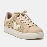 Tênis Casual Bege-dourado-off White