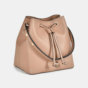 Bolsa Bucket Bag Médio Bege