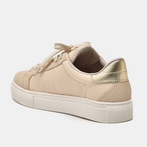 Tênis Casual Bege-dourado-off White