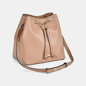 Bolsa Bucket Bag Médio Bege